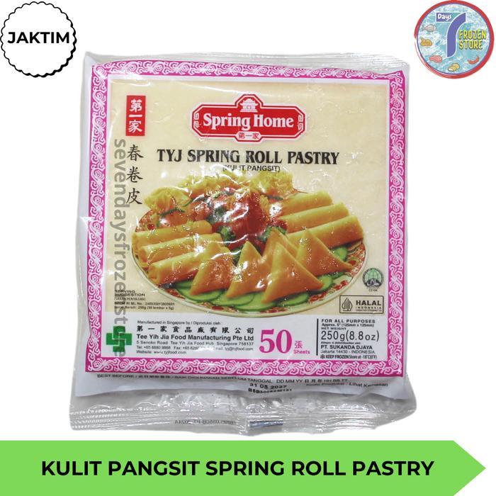 MNTB KULIT PANGSIT SPRING ROLL PASTRY GYOZA SKIN KULIT LUMPIA