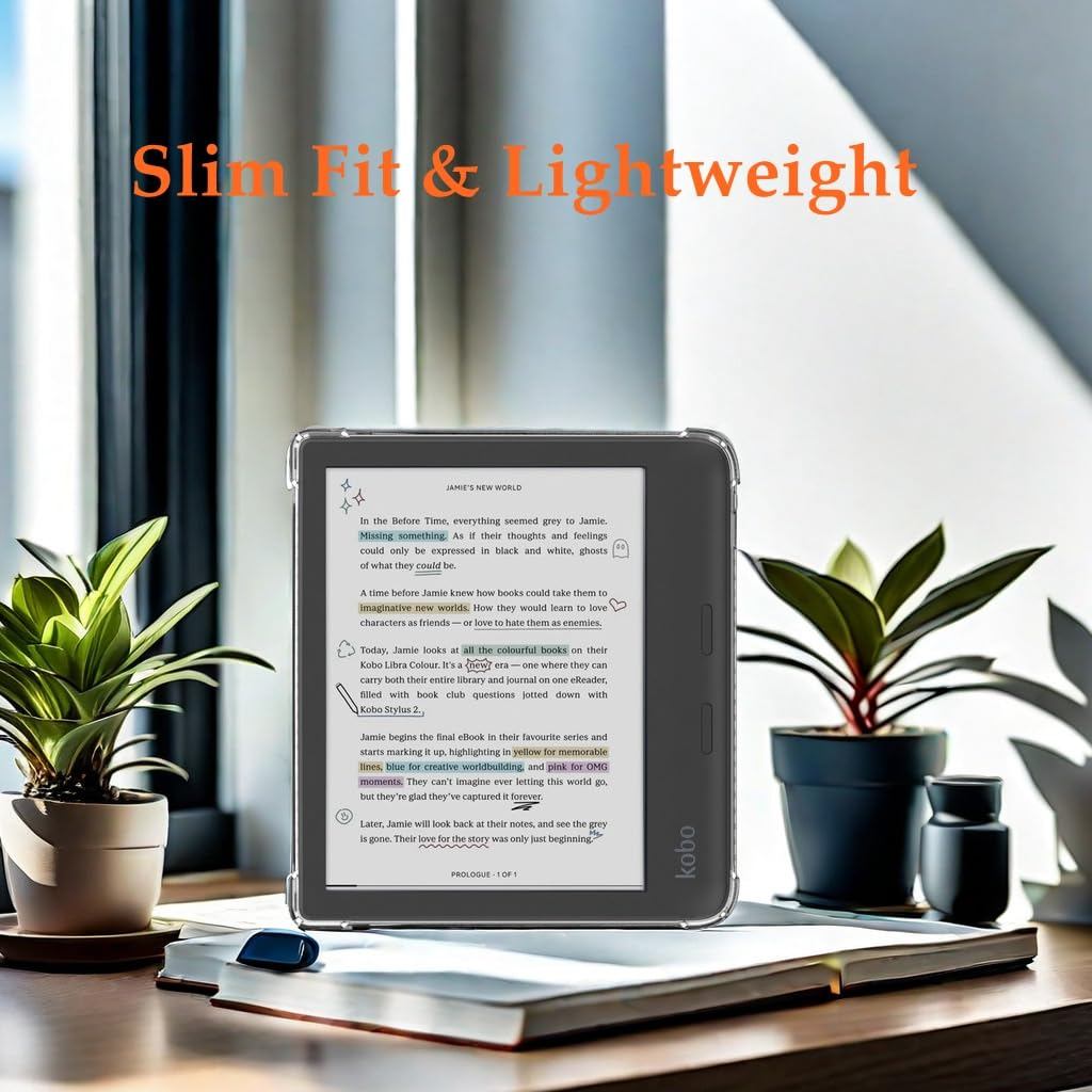 Case For Kobo Libra Colour/Kobo Libra 2 Ereader Case 7 Inch Reinforced Corners Cover/Libra Colour