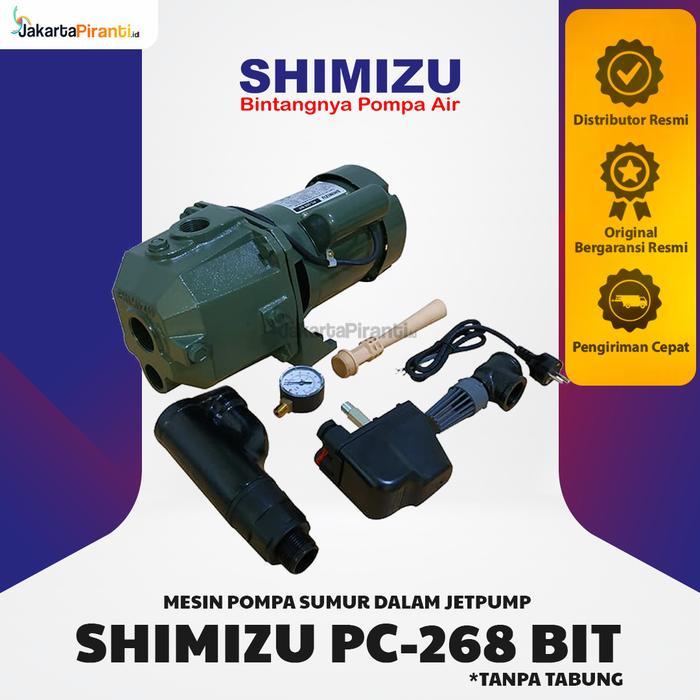 Mesin Pompa Air Jetpump Shimizu PC 268 BIT - TANPA TABUNG