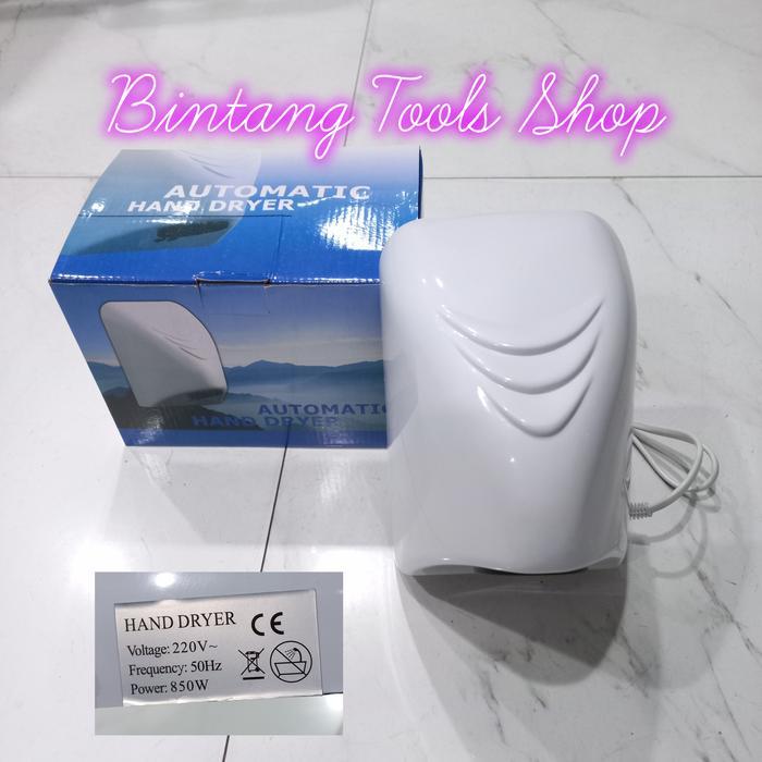 Hand Dryer Low Watt 850w Pengering Tangan Sensor Otomatis