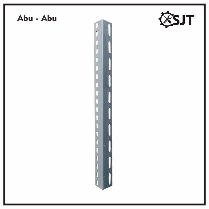 "New" SJT - Rak Besi Siku Lubang Serbaguna 50 Cm