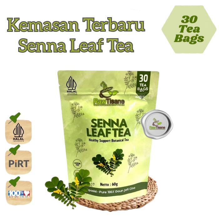 "New" SENNA LEAF TEA Teh Daun Senna Isi 30 Teh Celup Herbal