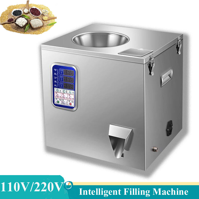Electronic Spiral Feeding Weighing Filling Machine For Sesame Seed Sunflower Seed Pumpkin Seed