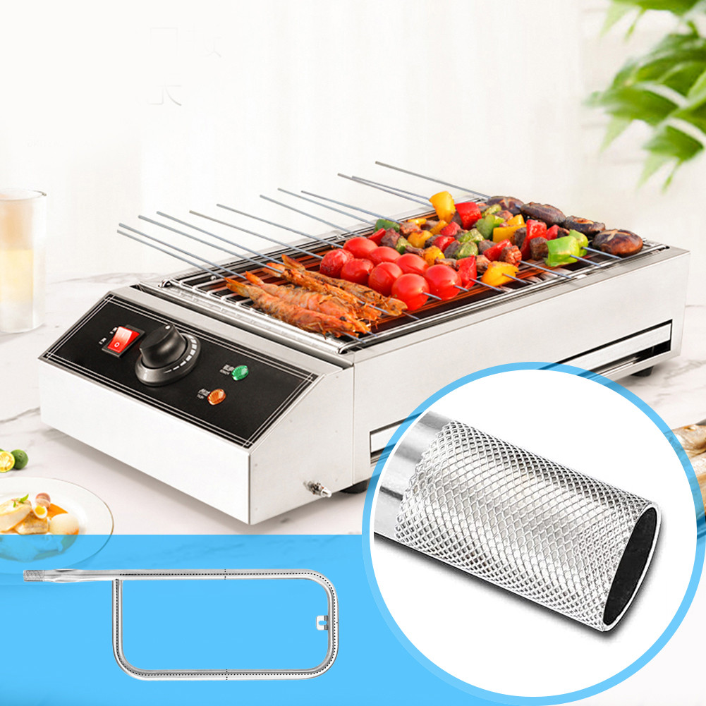 60041 Grill Burner 304 Stainless Steel Grill Burner Grill Burner Replacement Part for Weber