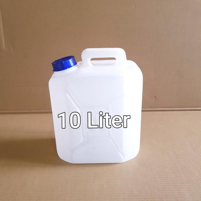 "New" Jerigen 10 Liter Putih