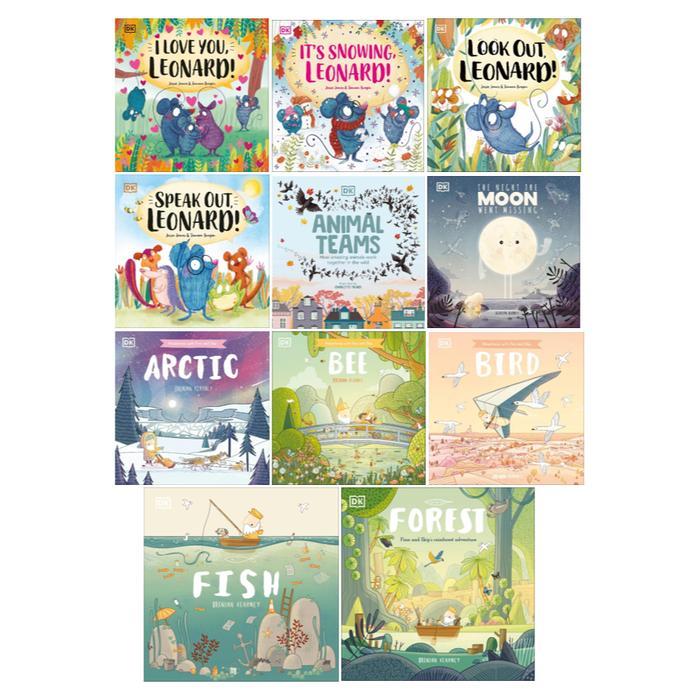 Kidnedu Buku PER - SET DK Books PB Collections : DK Adventure, DK Leonard