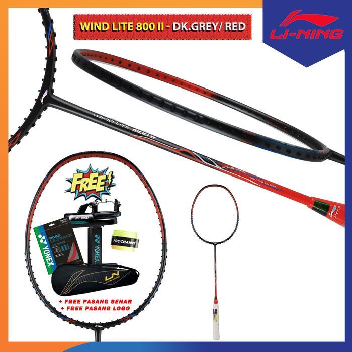 LINING Wind Lite 800 II Raket Badminton Original