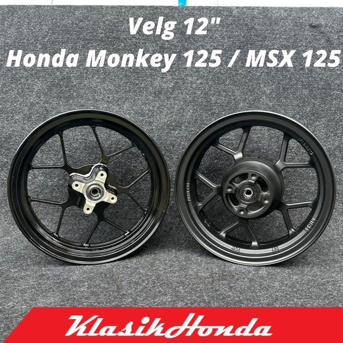 Velg 12" Honda Monkey 125 / Msx 125