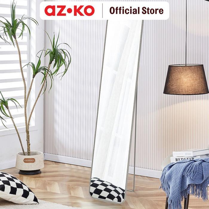 TERLARIS AZKO Arthome Cermin Lantai Aluminium Square - Mix Stng Floor Mirror Kaca Berdiri Serbaguna