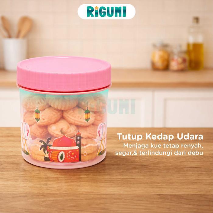 NATO TOPLES NAMPAN SET 7 IN 1 Tonam Plastik Kue Lebaran BPA Free