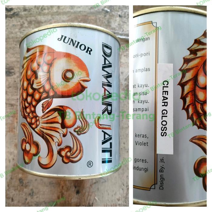 DAMAR JATI CLEAR GLOSS CAT KAYU PELITUR POLITUR PERNIS PISTUR