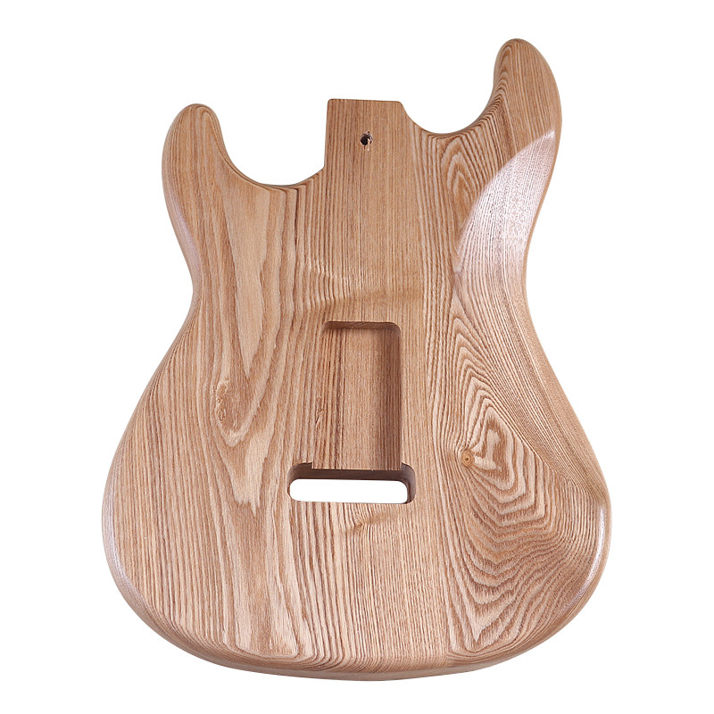 Ashwood Electric Guitar Body Natural Guitar Barrel For Diy Electric Guitar