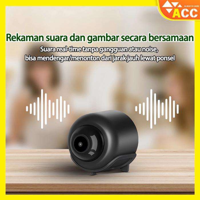ACC HD WIFI CAMERA MINI SPY WIFI HD 1080P 8MP SMART CCTV WIRELESS KAMERA IP CAMERA FULL HD MINI