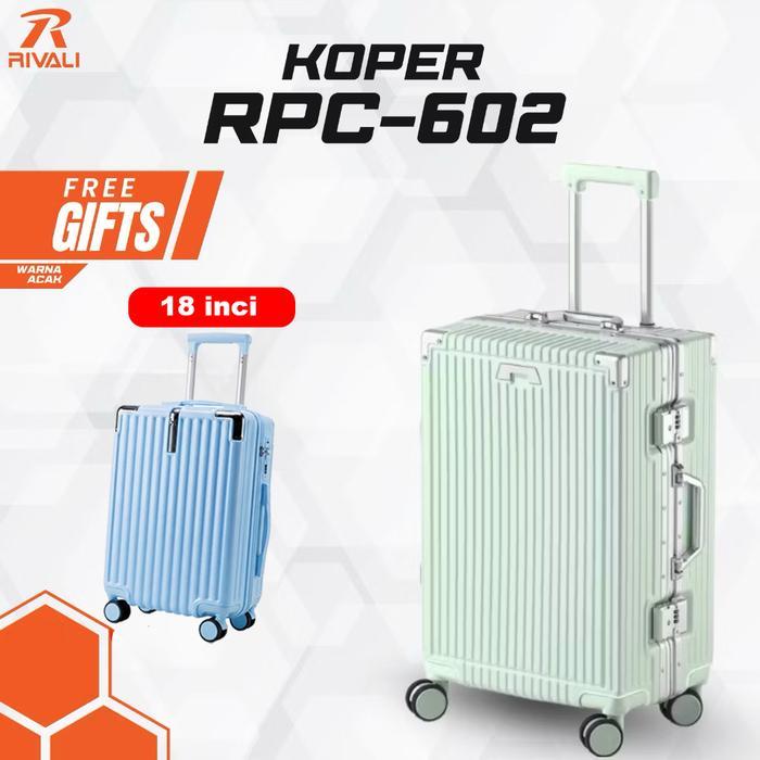 Rivali Koper 20 inch 22 inch 24 inch TSA Lock 360 Silent Wheel RPC-602