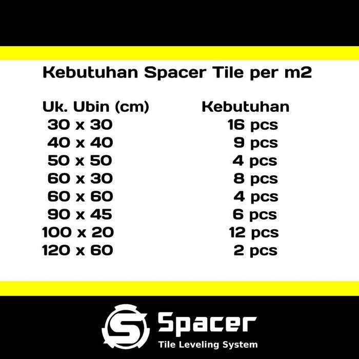 "New" Tile Spacer 2mm/ Cross / nat Keramik