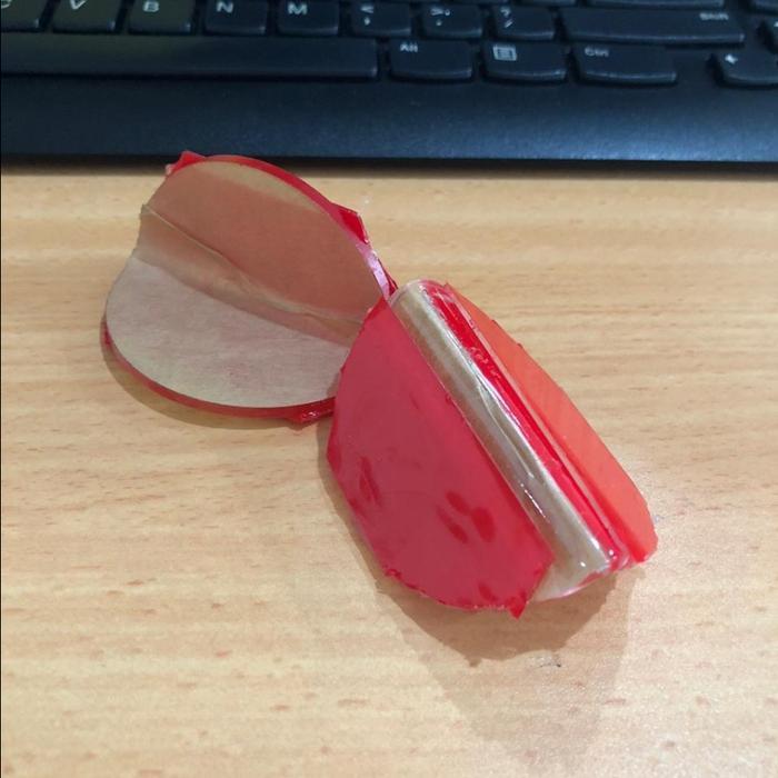 Acrylic Siku Tempel L / Akrilik Siku L / Penahan Partisi