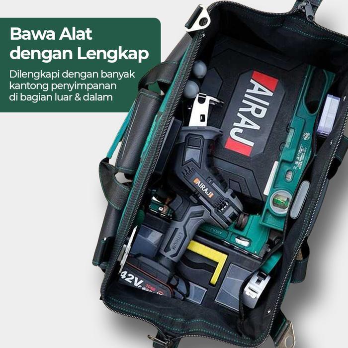 Tas Perkakas Storage Bag Waterproof Reflective Strips - A03369