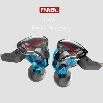 Faaeal Fms Ba+Dd Hybrid Earphone Detachable Cable Hifi Iem Fareal Sale R03326A