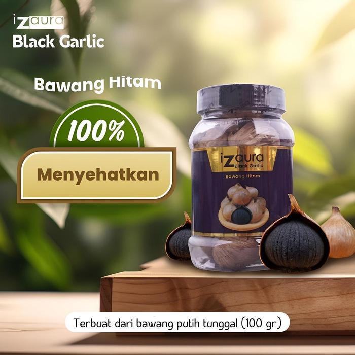 Izaura Black Garlic/ Bawang Lanang Hitam Organik BPOM
