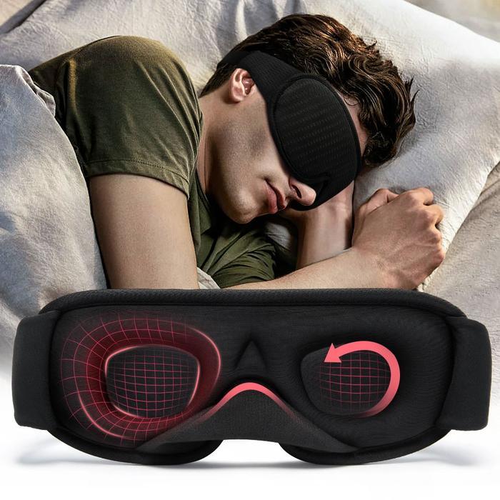 Penutup Mata / Eye Mask Penutup Mata / Sleeping Mask / Kaca Mata Penutup Mata