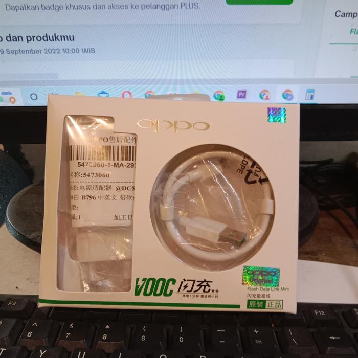 Stok Baru Charger oppo 20 watt vooc type c original 100%