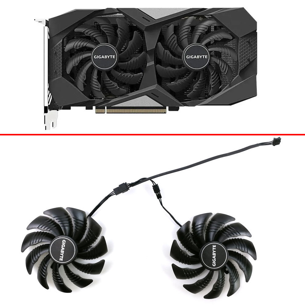 88MM T129215SU GTX1650 1650SUPER Graphics Card Cooling Fan For Gigabyte GTX 1650 SUPER WINDFORCE OC 