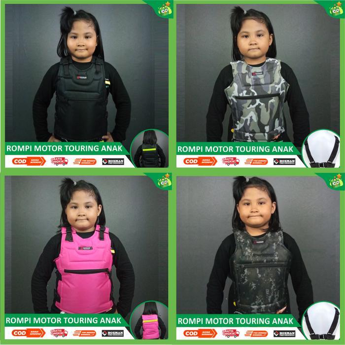 "New" Rompi Motor Anak Anti Angin (Jaket Motor)