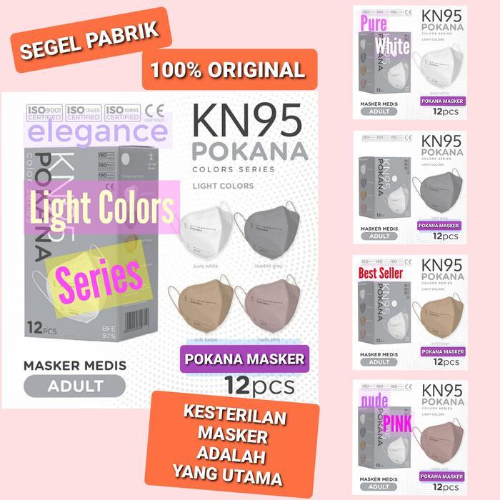 Ready Stock Masker Pokana Kn95 6Ply Masker Medis Kn 95 6 Ply Tbk