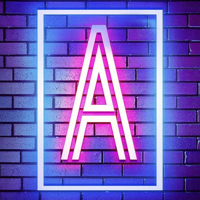 "New" Pajangan Kamar Huruf Alfabet Neon Abjad Nama Aesthetic / Hiasan Dinding Cowok Cewek / Poster