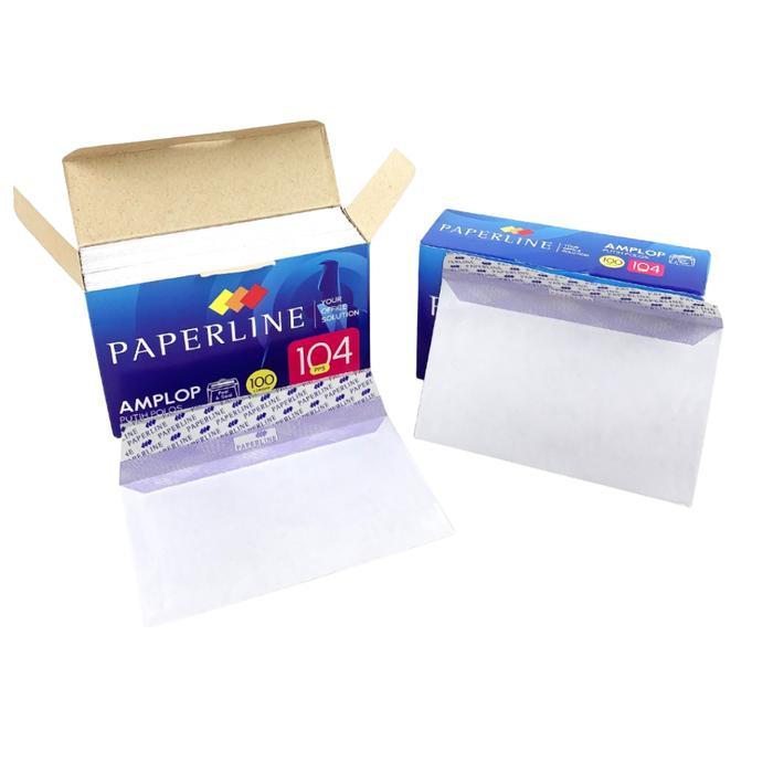 "New" PAPERLINE Amplop PPS Polos Ukuran 90 110 104 - Plain Envelope