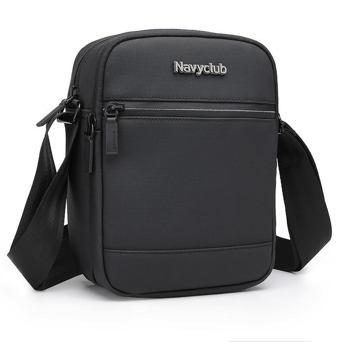 Aerostreet - Tas Selempang Sling Bag Ehj - Tas Pria Wanita Crossbody Bags Tas Outdoor Hitam