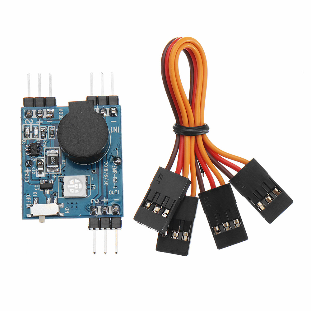 NEW Wireless Alarm Tracking Buzzer 5-8V with LED Light for RC Helicopter FPV Racing Drone Quadcopter