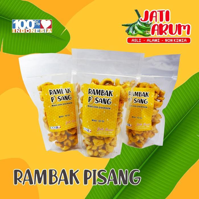 "New" RAMBAK PISANG JATI ARUM Camilan Khas Lumajang