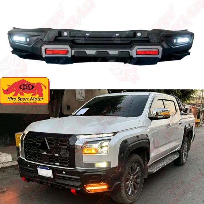 bodykit bumper depan triton terbaru plastik ABS original 2025 2026 - M23 Auto ACC