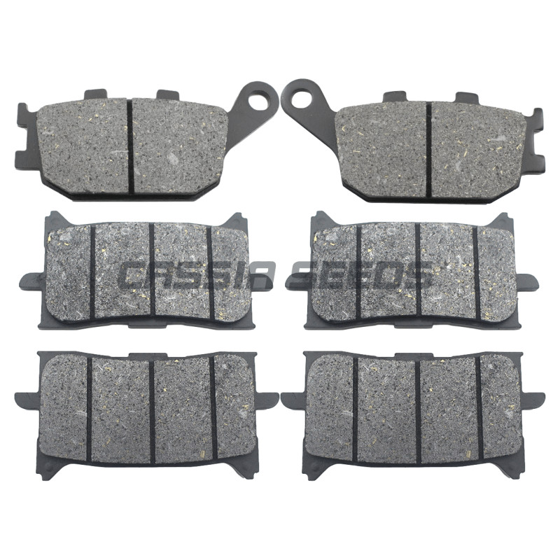 Motorcycle front and rear brake pads are installed in Honda Honda Africa Dual Cylinder CRF1000/1100 