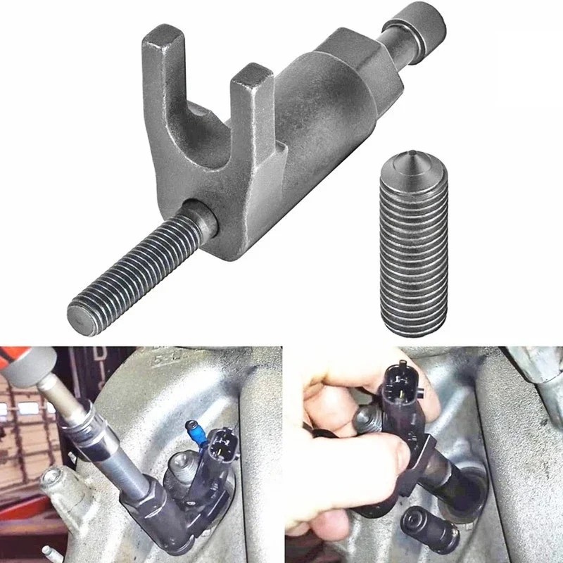 Car Injector Remover Extracting Tool Diesel Injector Removal Tool Long Bolt Short Bolt Remover Injec