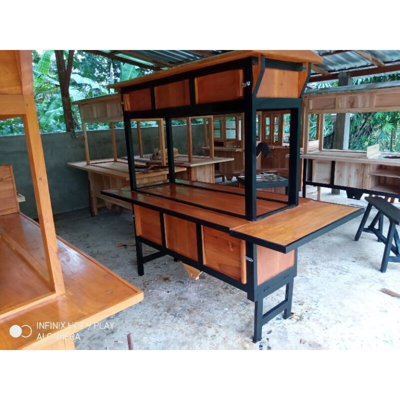 Gerobak Angkringan Tanpa Roda