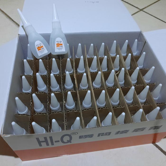 Lem Korea Hi Q / Lem Hi-Q / Lem Serbaguna / Lem Besi Isi 50 Pcs