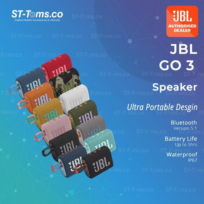 JBL GO 3 Bluetooth Wireless Speaker