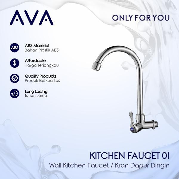 Toto - Ava Kran Air Dapur - Keran Angsa / Kitchen Faucet 01 Plastik Abs