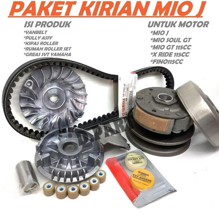 Yamaha Paket Kirian Lengkap Mio J Mio Soul GT 115 Mio GT115 Fino 115 X-Ride 115CC Vanbelt Pully Assy