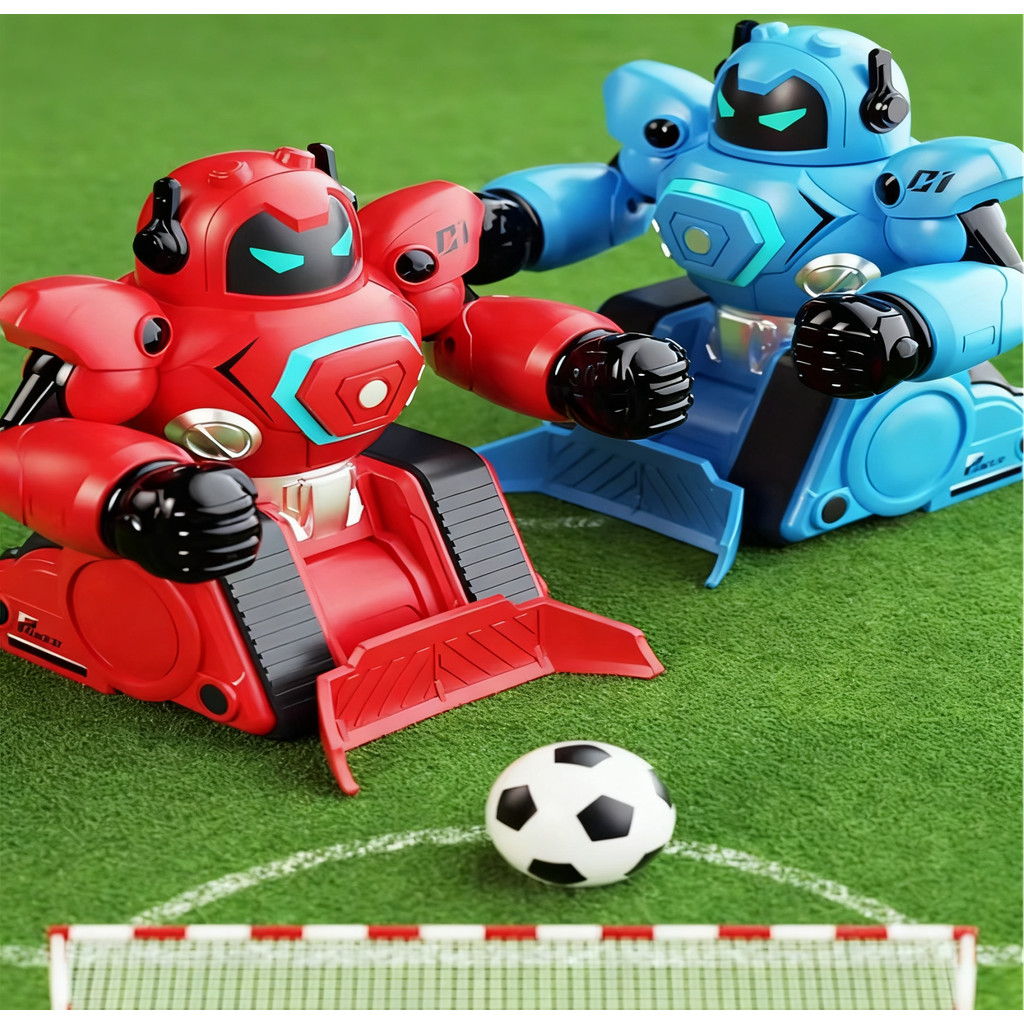JJRC RC Robot Boxing Soccer Remote Control Robot Double Battle Football Robot Parent-Child