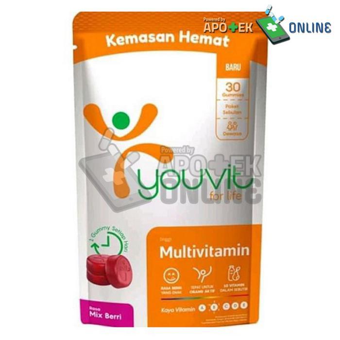 YOUVIT MULTIVITAMIN DEWASA 30`