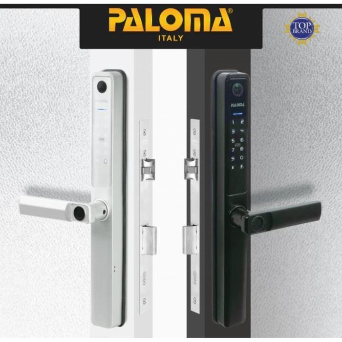 Paloma Smart Lock Kunci Pintu Digital Slim Door Frame Aluminium Smart Door Lock Smart Home Kunci