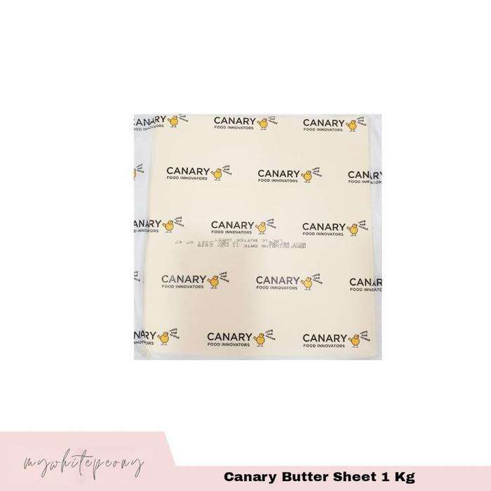 Unsalted Butter Sheet Canary / Puff Pastry / Croissant 1 Kg