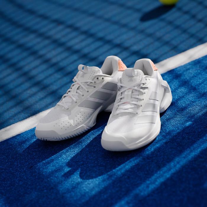 Sepatu Tenis Wanita Adidas Adizero Ubersonic 5 White (JR1755) ORIGINAL