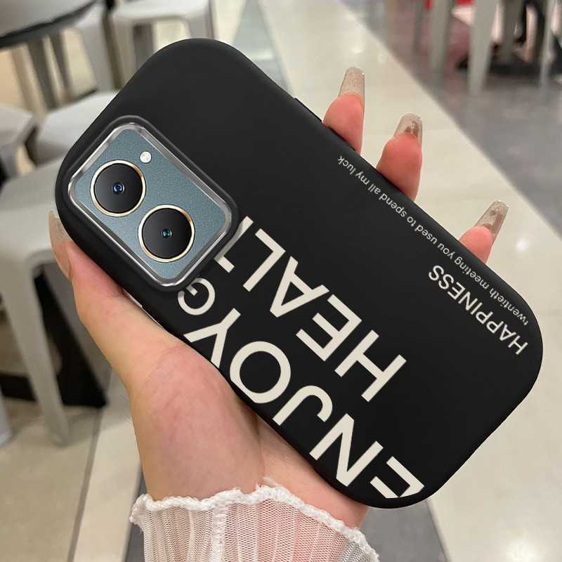 Casing Hp Untuk VIVO Y03 Y03T Y18 Y18E Y18i Y18t Y28s 5G Y37 5G Case Casing Titik Inggris pola HP Si