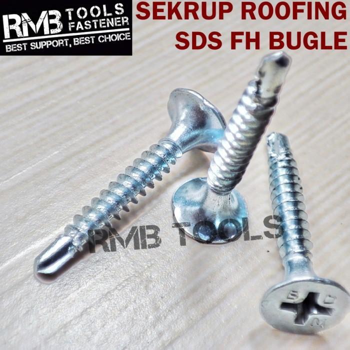 "New" Sekrup Roofing SDS 6 x 38 mm / Sekrup SDS Baja Ringan FH 6 x 3.8 cm
