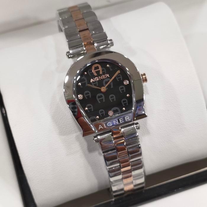 Jam Tangan Wanita Aigner Varese A45600 Stainless Combi Rose