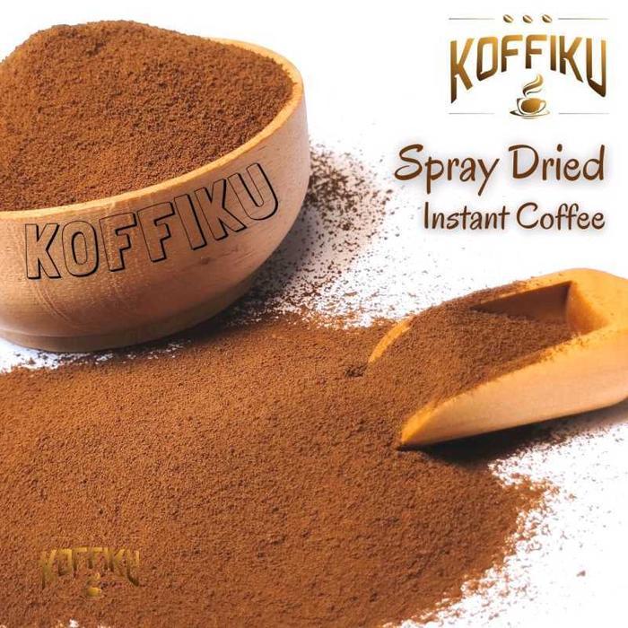 "New" [BLEND] KOFFIKU Spray Dried Instant Coffee / Instant Black Coffee / Kopi Hitam Instan Serbuk /